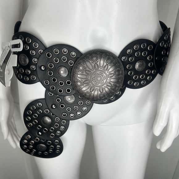 Haute Hippie Boho Disc Concho Cowgirl Waist Belt main image 9